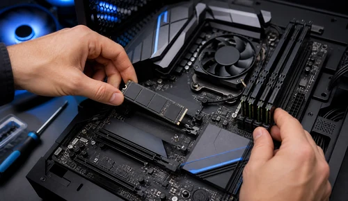 Upgrade SSD și memorie RAM