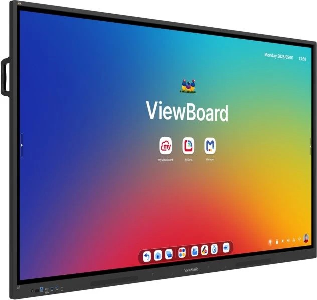 65” Smart interactive display ViewSonic IFP6534 / 4K / 8G RAM / 128GB Storage / Black foto 2