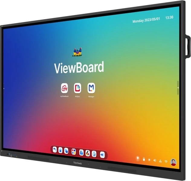 65” Smart interactive display ViewSonic IFP6534 / 4K / 8G RAM / 128GB Storage / Black foto 3