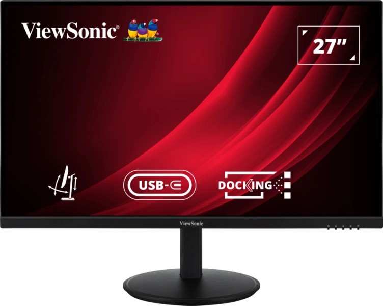 27.0” Monitor VIEWSONIC VG2709U-2K/ QHD/ 100 Hz/ Black