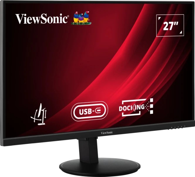 27.0” Monitor VIEWSONIC VG2709U-2K/ QHD/ 100 Hz/ Black foto 2