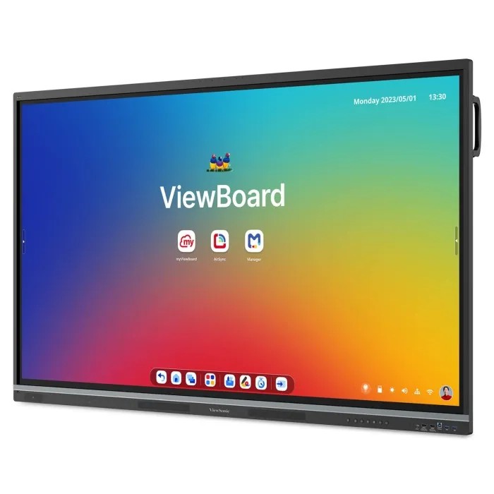 65” Smart interactive display ViewSonic IFP6551/ 4K / 16G RAM / 128GB Storage / Black foto 3