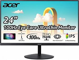 23.8” ACER IPS LED SB242Y ZeroFrame Black (1ms,...