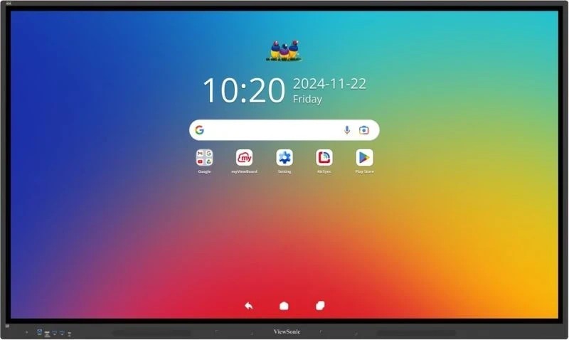 75” Smart interactive display ViewSonic IFP7534 / 4K / 8GB RAM / 128GB Storage / Black