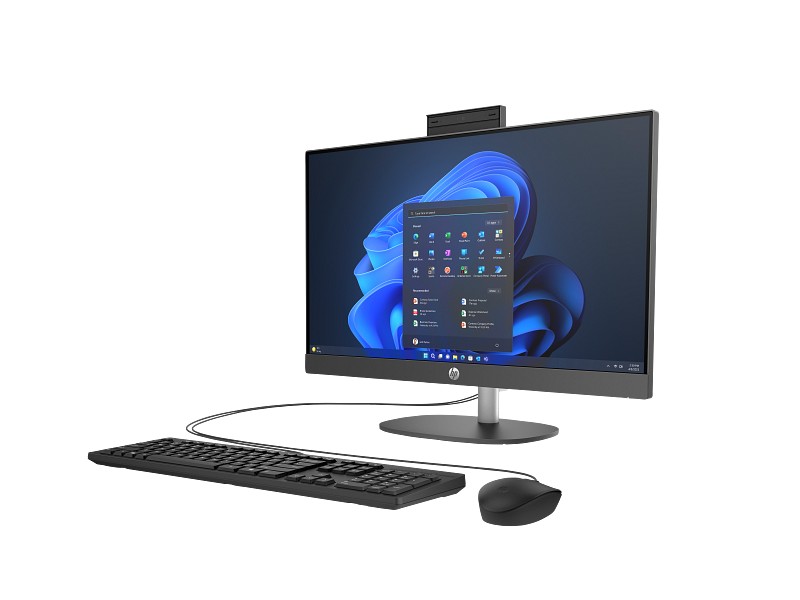 All-in-One PC 23.8” HP ProOne 240 G10/ Intel Core Ultra 5 125U/ 16GB/ 512GB SSD/Win11Pro/ Black