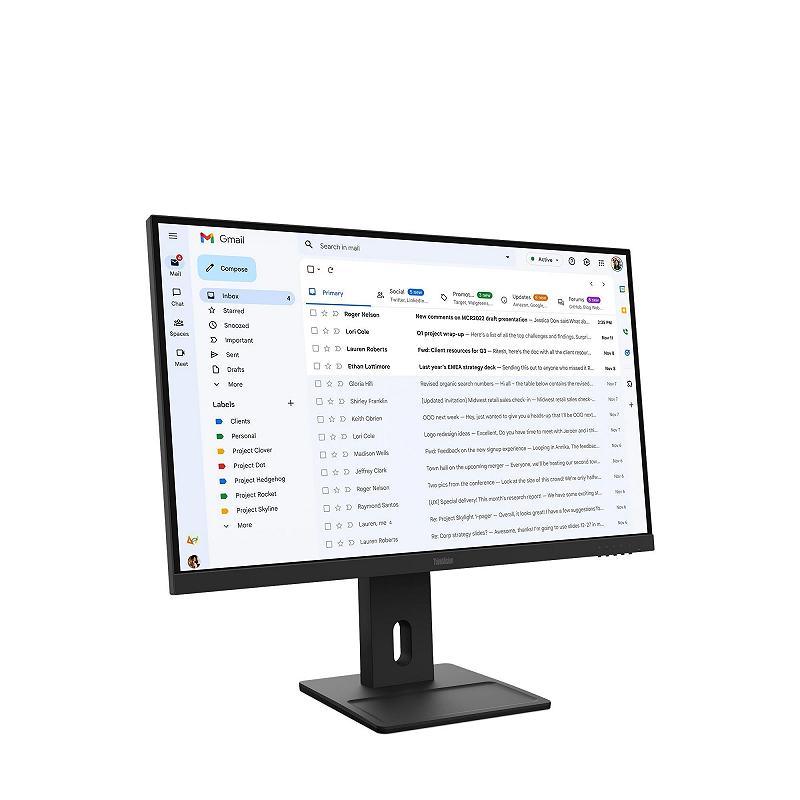 27.0” Monitor Lenovo ThinkVision E27Q-40/ QHD/ 100/  Black foto 2