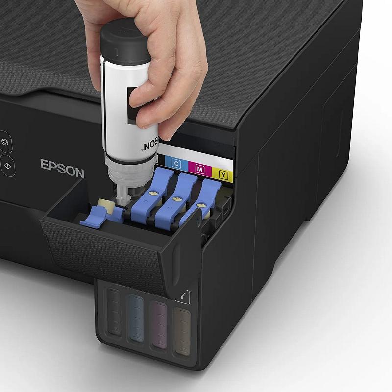 MFD cu CISS Epson EcoTank L3560 / A4 / Wi-Fi / Black foto 2