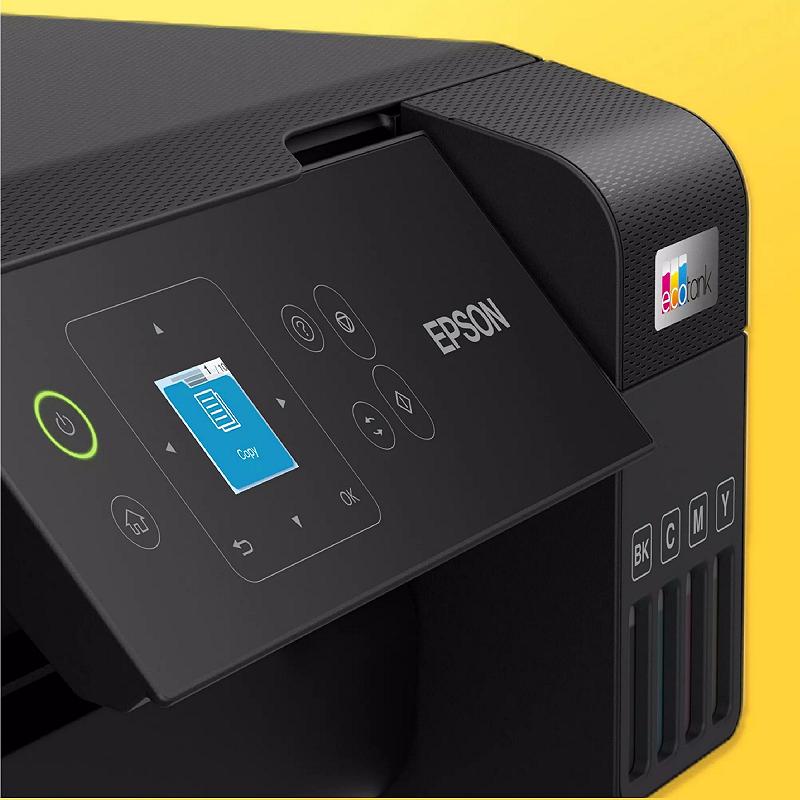 MFD cu CISS Epson EcoTank L3560 / A4 / Wi-Fi / Black foto 7