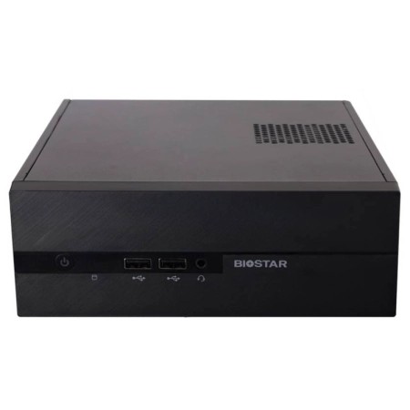 Mini PC Biostar MP-J4125 Mini PRO, Intel Celeron J4125, 8GB RAM, SSD 512GB, Mini Desktop Office, Multimedia, Compact Black