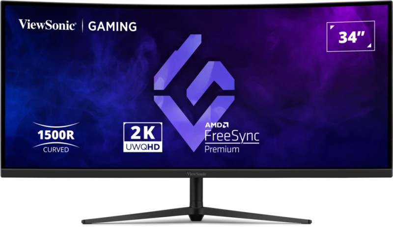 34” Monitor Gaming VIEWSONIC VX3418C-2K / 2K / Curved / 1ms / 180Hz / Black