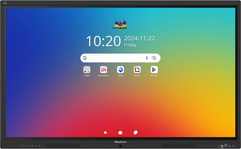 75” Интерактивный дисплей ViewSonic IFP7551-3C/ + Wi-Fi Bundle/ 4K/ 16GB RAM/ 128GB
