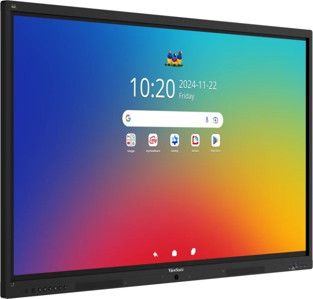 75” Интерактивный дисплей ViewSonic IFP7551-3C/ + Wi-Fi Bundle/ 4K/ 16GB RAM/ 128GB foto 2