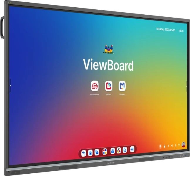 86” Smart interactive display ViewSonic IFP8651-4C / 4K / 16GB RAM /  128GB Storage foto 2