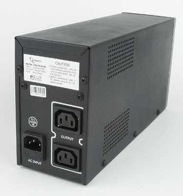 Gembird Power Cube UPS-PC-652A, 650VA / 390W, U...