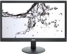 18.5” AOC LED E970SWN Black (5ms, 20M:1, 200cd,...