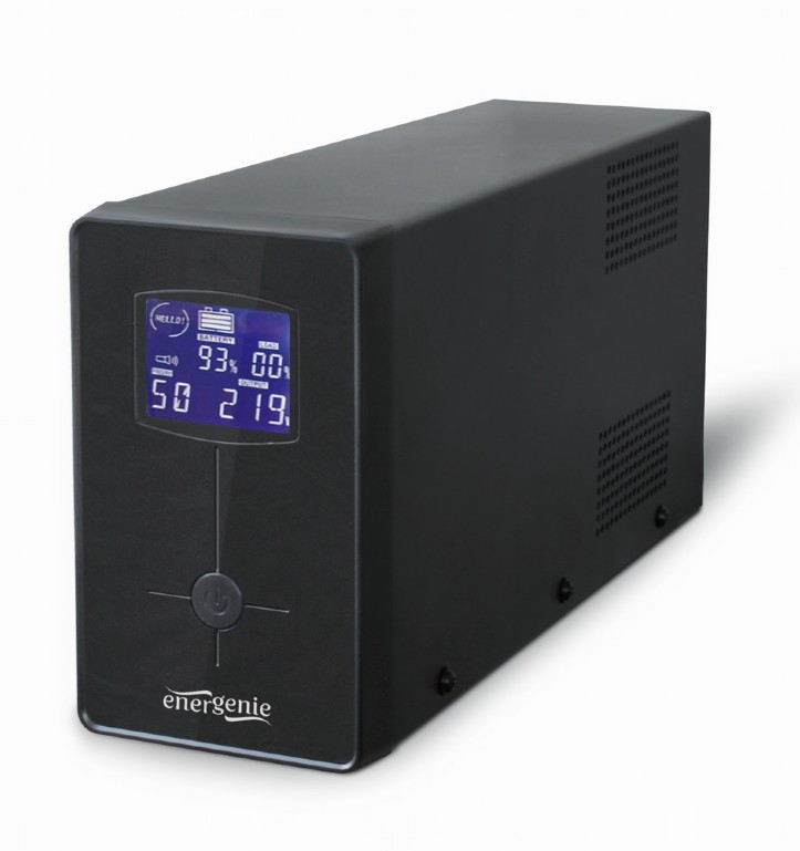 Gembird EnerGenie EG-UPS-034, LCD display, 1500...