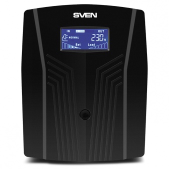 SVEN Pro 1500 (LCD,USB), Line-interactive UPS w...