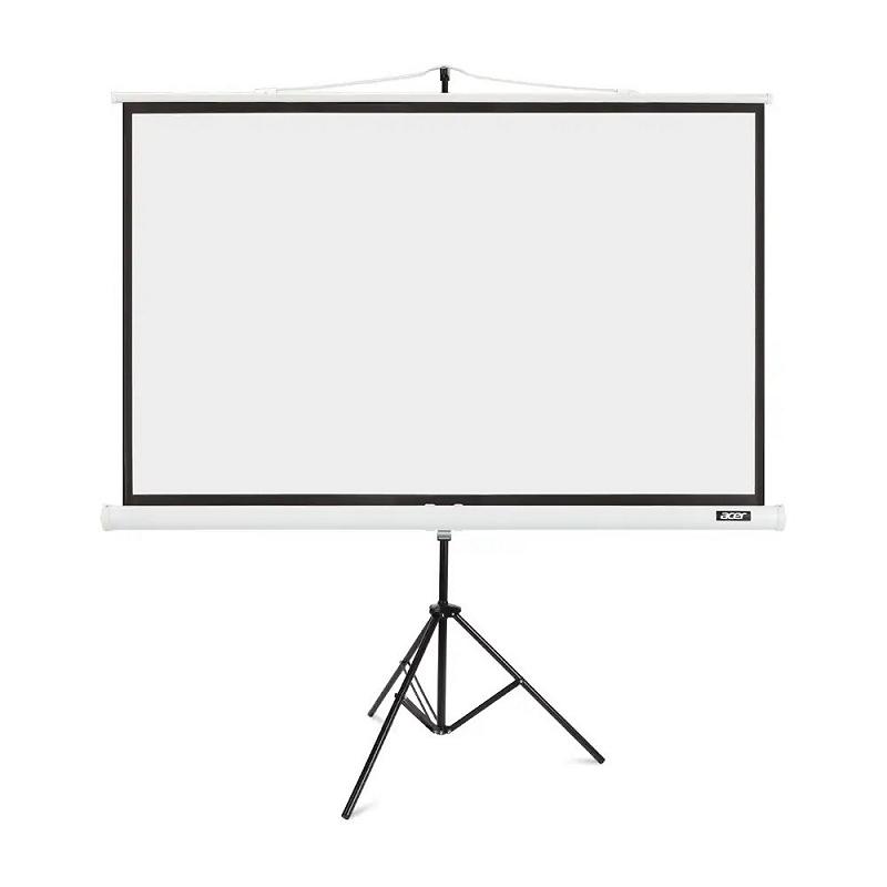 Ecran pentru proiector Acer T82-W01MW (MC.JBG11.00E) / 82.5” / 16:10 / Tripod / White