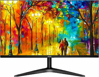 23.6” AOC MVA LED 24B1H Black Borderless (5ms, ...