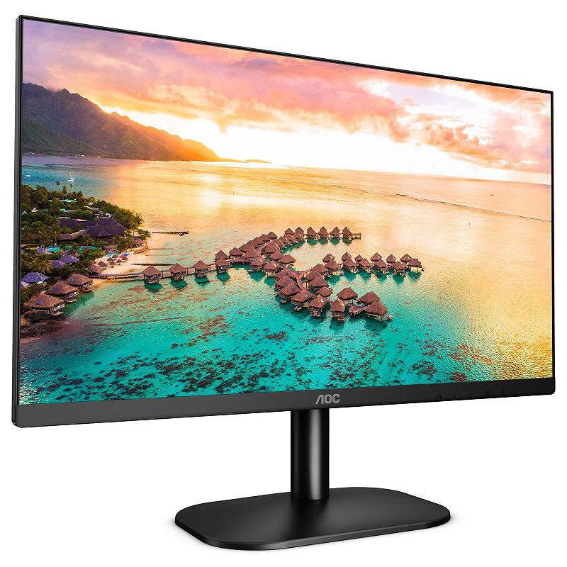 23.8” AOC IPS LED 24B2XH Black Borderless (4ms,...