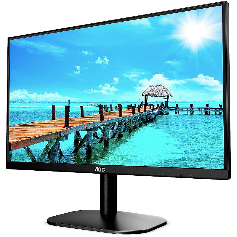 23.8” AOC IPS LED 24B2XDA Black Borderless (4ms...