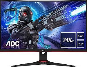 27.0” AOC VA LED C27G2ZE/BK Curved Black (0.5ms...