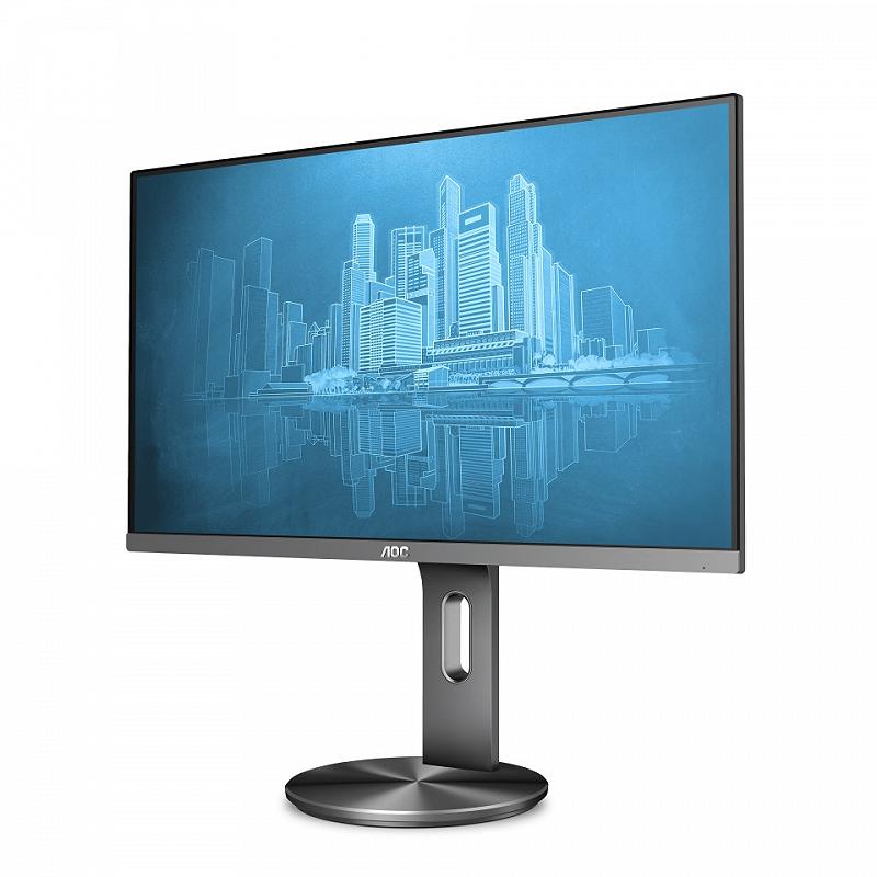 23.8" AOC IPS LED I2490PXQU/BT Black/Silver (4m...