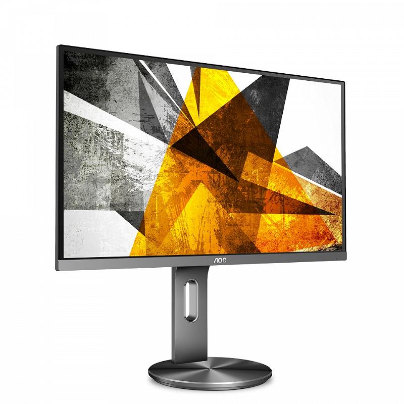 27.0" AOC IPS LED I2790PQU/BT Black/Silver (4ms...