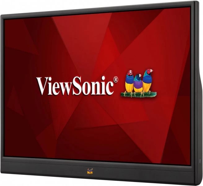 15.6" VIEWSONIC LED VA1655 Portable Monitor Bla...