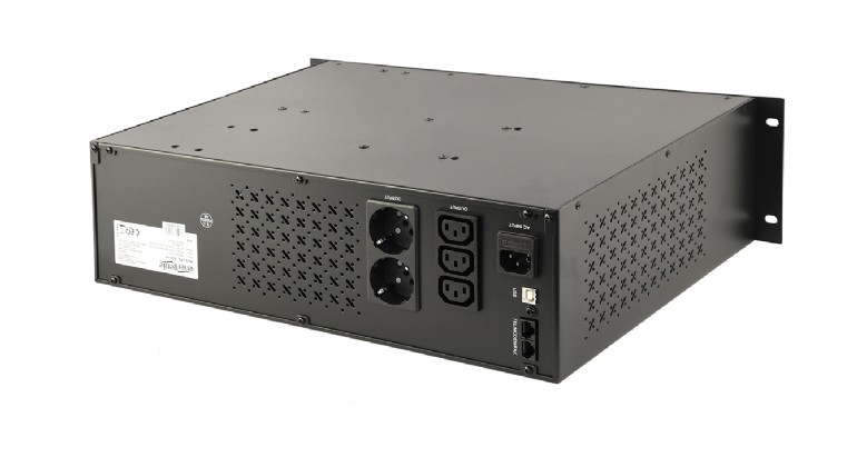 Gembird Rack/Tower 3.4U UPS UPS-RACK-1200, 1200...