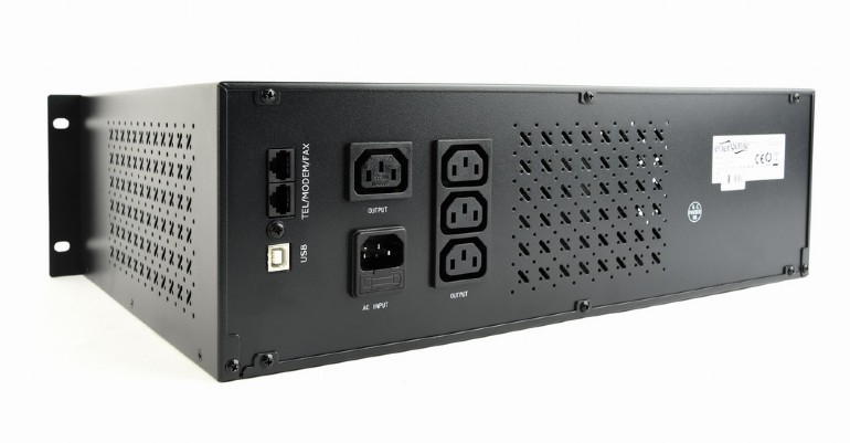 Gembird Rack/Tower 3.4U UPS UPS-RACK-1200, 1200...