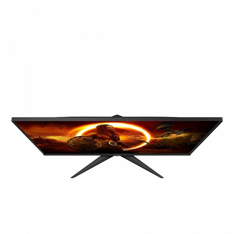 27.0” AOC VA LED Q27G2E/BK Borderless Black/Red...