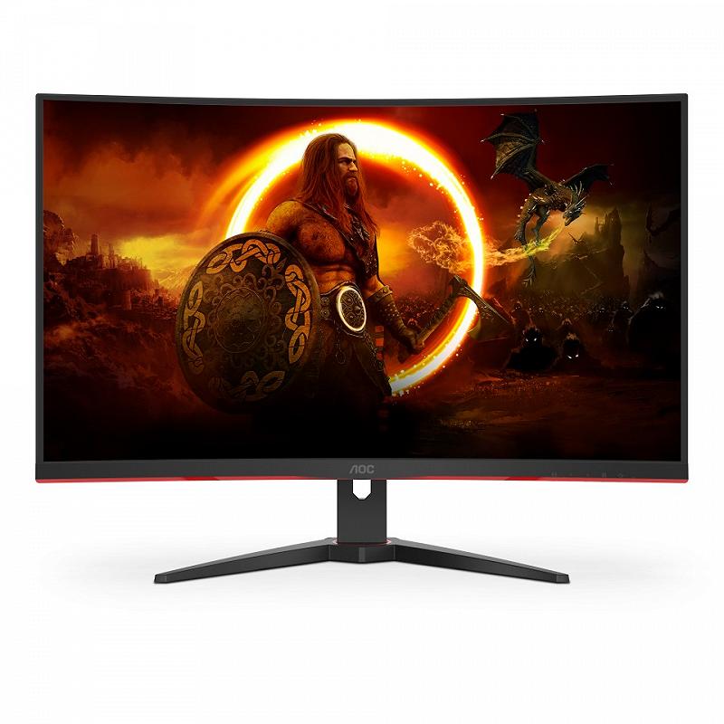 31.5” AOC VA LED CQ32G2SE/BK Curved QHD Black (...