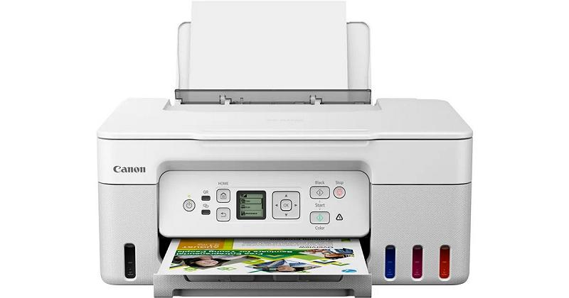 MFD CISS Canon Pixma G3470 White, Color Printer...