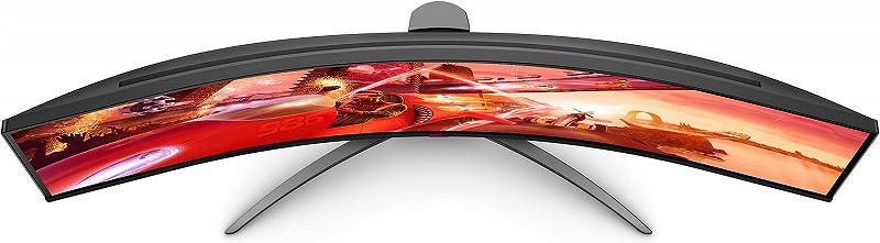 49.0” AGON VA LED AG493QCX Curved Black/Silver ...