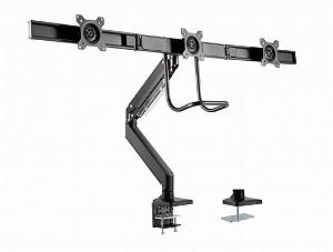 Arm for 3 monitors 13”-27” - Gembird MA-DA3-03,...