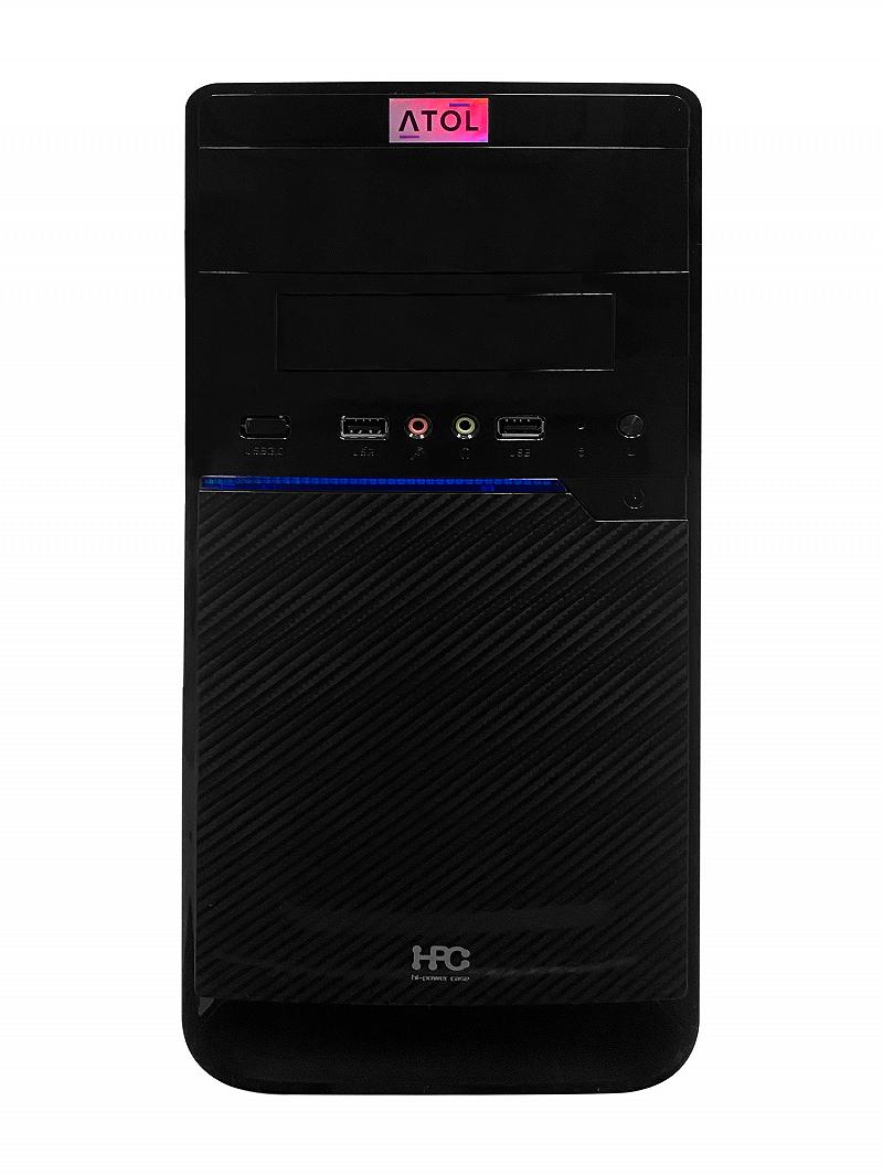 ATOL PC1037MP Home #4 v2.2 cu AMD Ryzen 5 3400G, 16GB RAM, SSD 512GB, Radeon Vega 11 foto 2