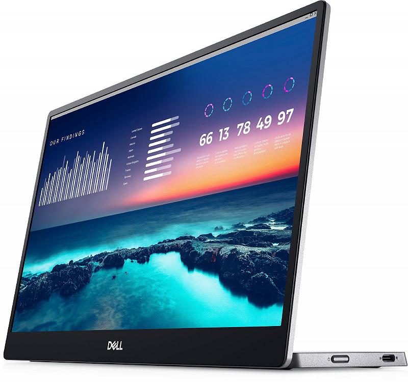 14.0” DELL IPS LED P1424H Portable Monitor Blac...