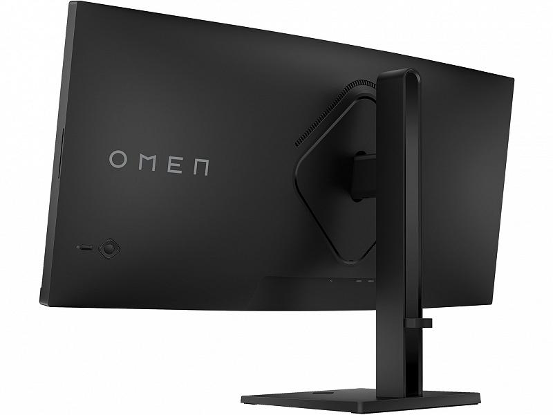 34.0” HP VA LED Omen 34c Curved WQHD Gaming Bla...