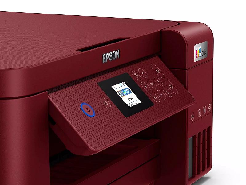 MFD cu CISS Epson EcoTank L4267 / A4 / Wi-Fi / Duplex / Red foto 5