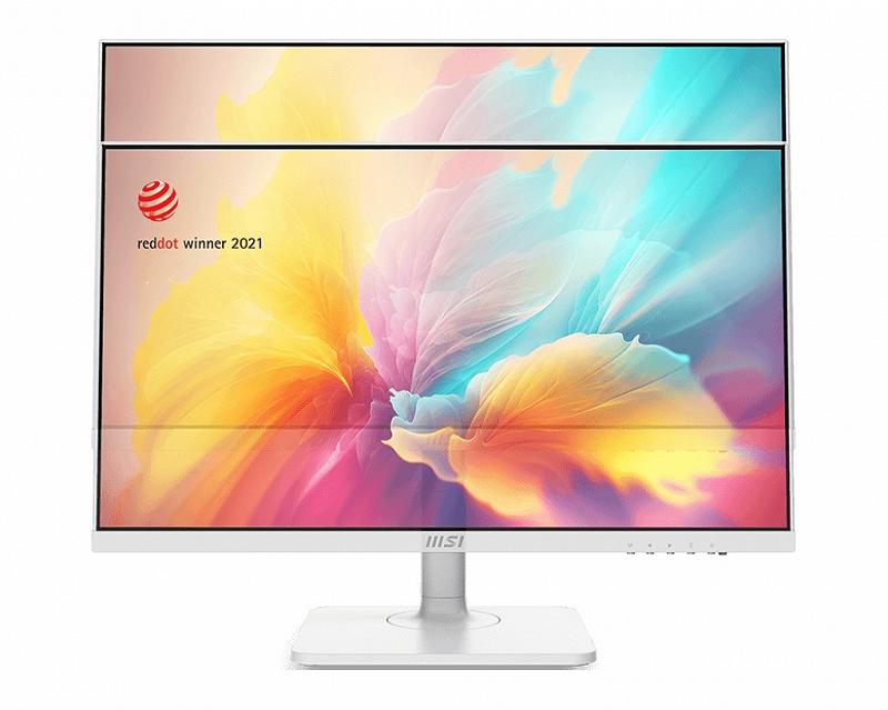 23.8” MSI IPS LED Modern MD2412PW White (1ms, 1...