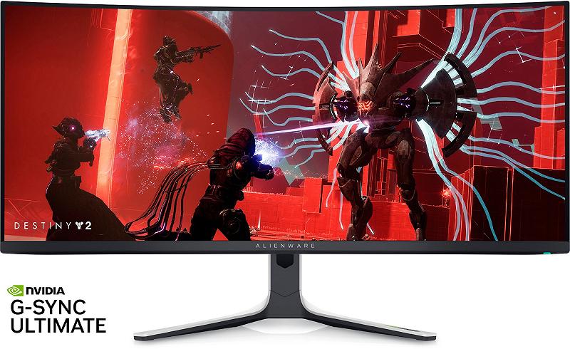 34.1” DELL OLED Alienware AW3423DW Curved Quant...