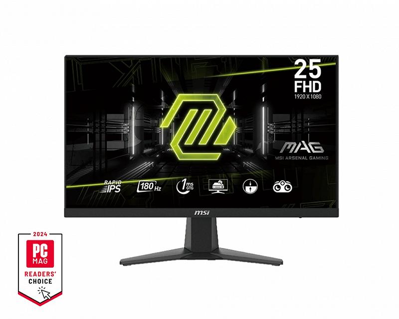 24.5” MSI IPS LED MAG 256F Black (1ms, 1000:1, ...