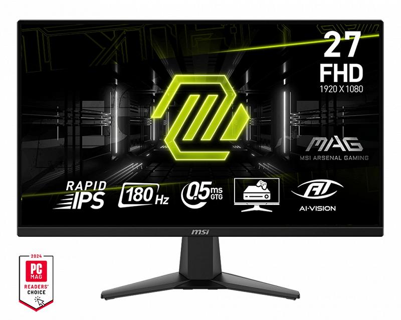 27.0” MSI IPS LED MAG 275F Black (0.5ms, 1000:1...