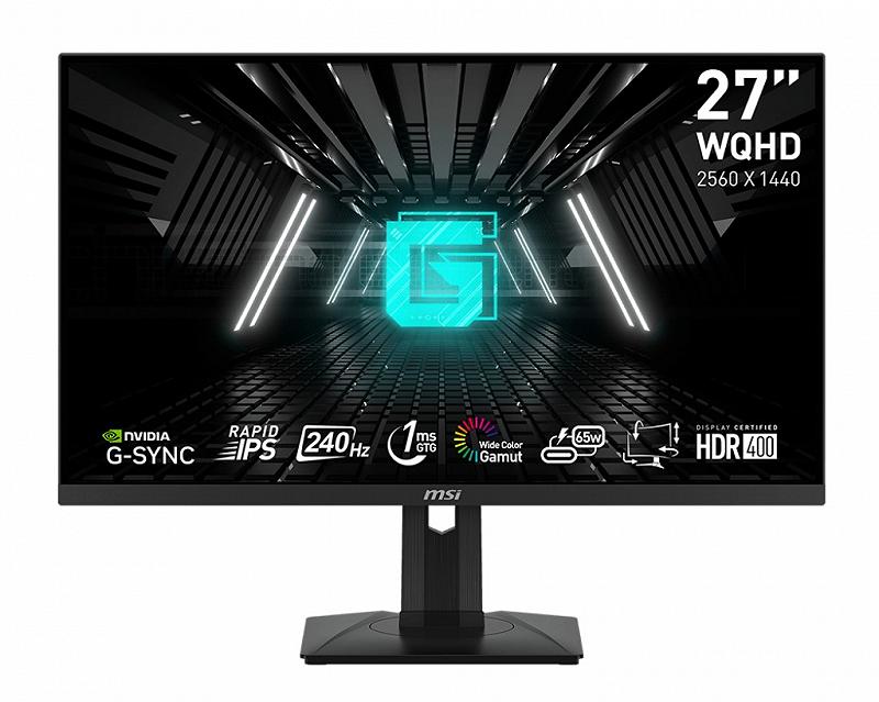 27.0” MSI LED G274QPX QHD Black (1ms, 1000:1, 4...