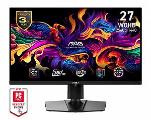 26.5” MSI OLED MAG 271QPX QD-OLED E2 Quantum Do...