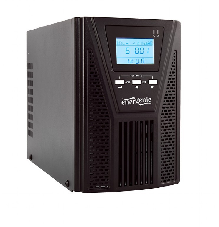 Gembird EnerGenie Online UPS, 1000 VA / 900W, p...